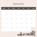 English Countryside 2026 Square Wall Calendar