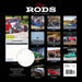 Hot Rods 2026 Square Wall Calendar