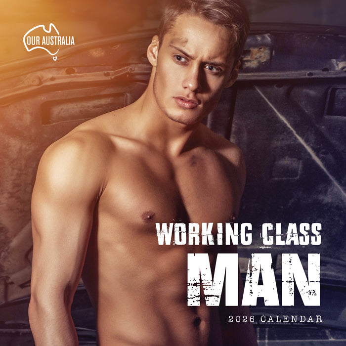 Working Class Man 2026 Square Wall Calendar