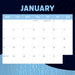 AFL Carlton Blues 2026 Square Wall Calendar