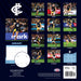 AFL Carlton Blues 2026 Square Wall Calendar