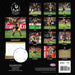 AFL Collingwood Magpies 2026 Square Wall Calendar