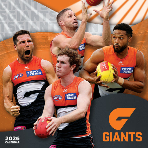 AFL Greater Western Sydney 2026 Square Wall Calendar