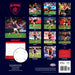 AFL Melbourne Demons 2026 Square Wall Calendar
