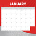 AFL Sydney Swans 2026 Square Wall Calendar