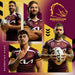 NRL Brisbane Broncos 2026 Square Wall Calendar