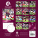 NRL Manly Sea Eagles 2026 Square Wall Calendar