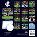 AFL Carlton Blues 2027 Square Wall Calendar