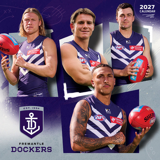 AFL Fremantle Dockers 2027 Square Wall Calendar