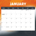 AFL Greater Western Sydney 2027 Square Wall Calendar