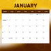 AFL Hawthorn Hawks 2027 Square Wall Calendar
