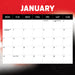 AFL St Kilda Saints 2027 Square Wall Calendar