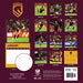 NRL Brisbane Broncos 2027 Square Wall Calendar