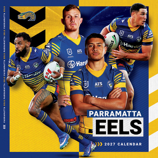 NRL Parramatta Eels 2027 Square Wall Calendar