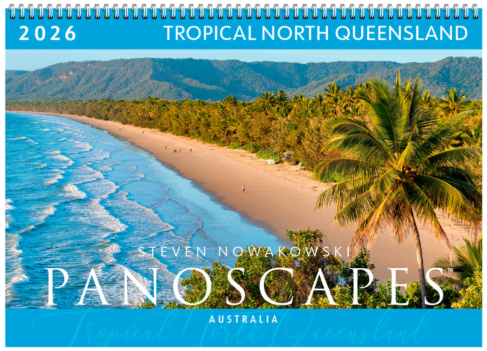 Tropical North Queensland Panoscapes 2026 Large Wall Calendar