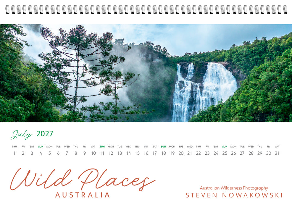 Wild Places of Australia 2027 Desk Organiser