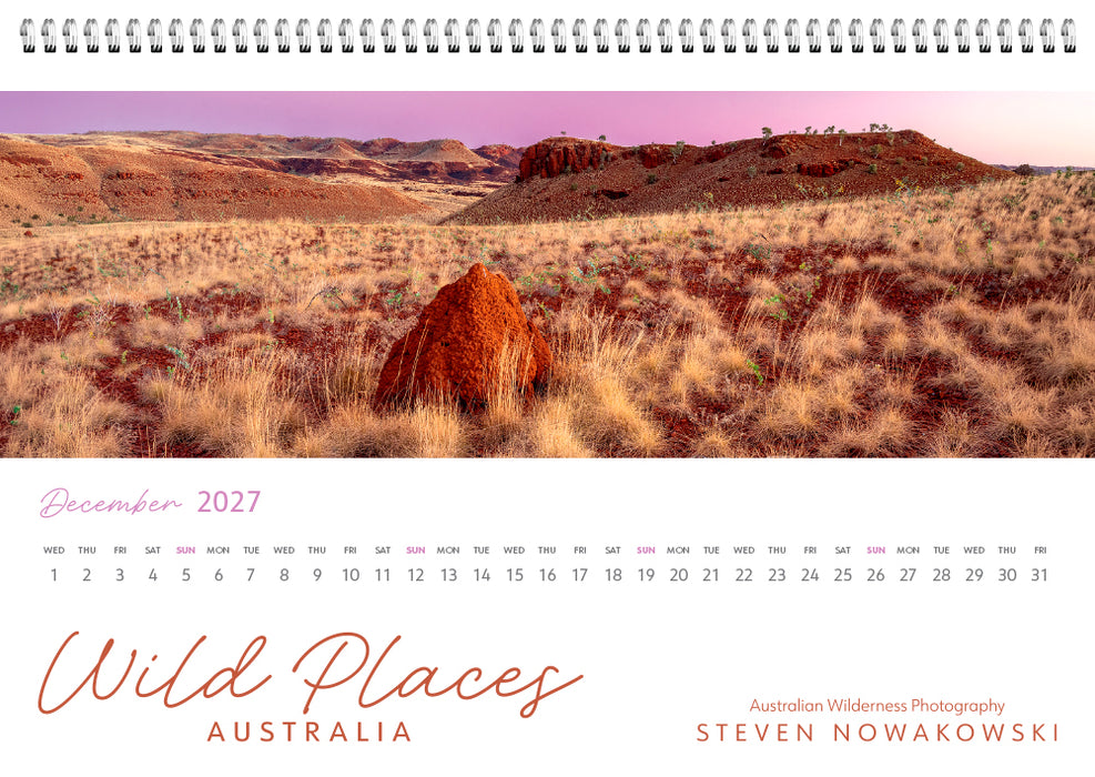 Wild Places of Australia 2027 Desk Organiser