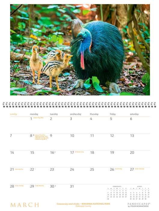 Tropical North Queensland 2027 Large Wall Calendar