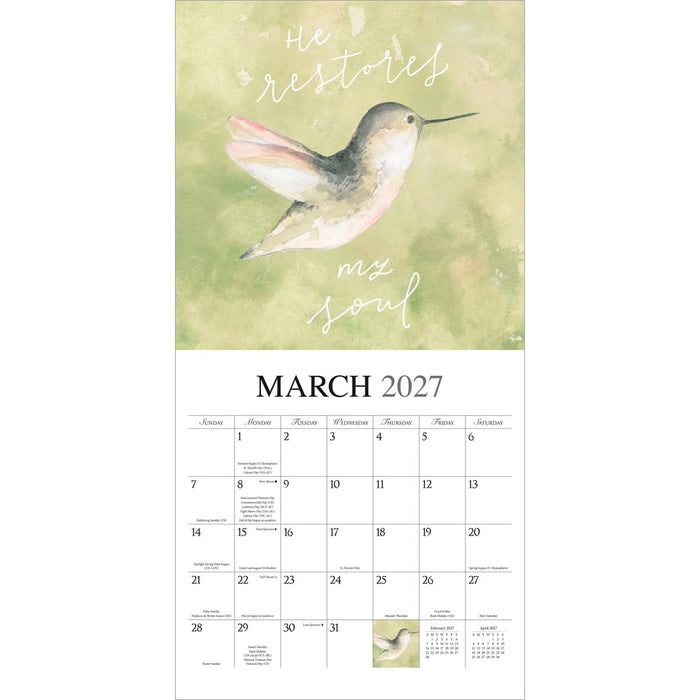 Faith 2027 Square Wall Calendar