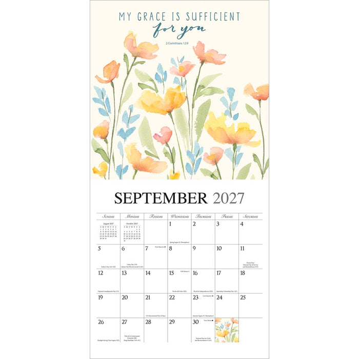 Faith 2027 Square Wall Calendar