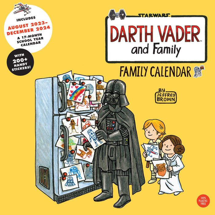 2024 Star Wars Darth Vader and Family Wall Calendar