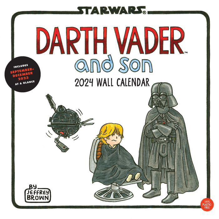 2024 Star Wars Darth Vader and Son Wall Calendar