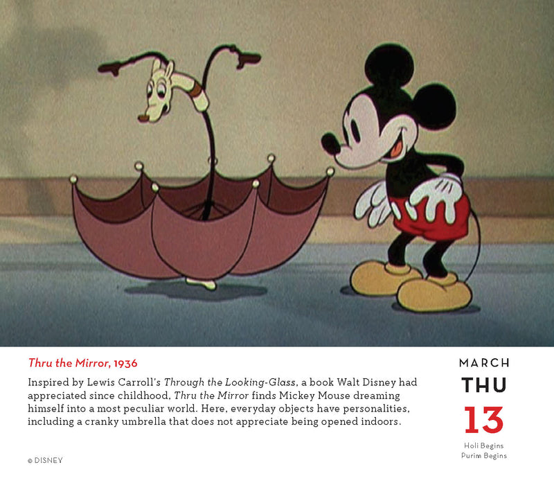 2025 Disney A Year of Animation Page-A-Day Calendar by  Chronicle Books from Calendar Club