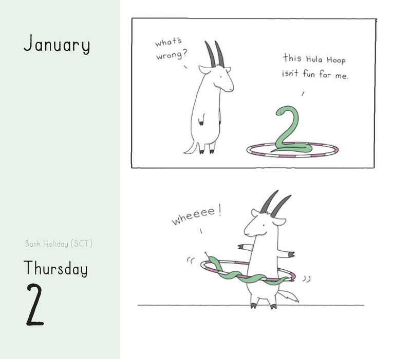 2025 Little World of Liz Climo Page-A-Day Calendar