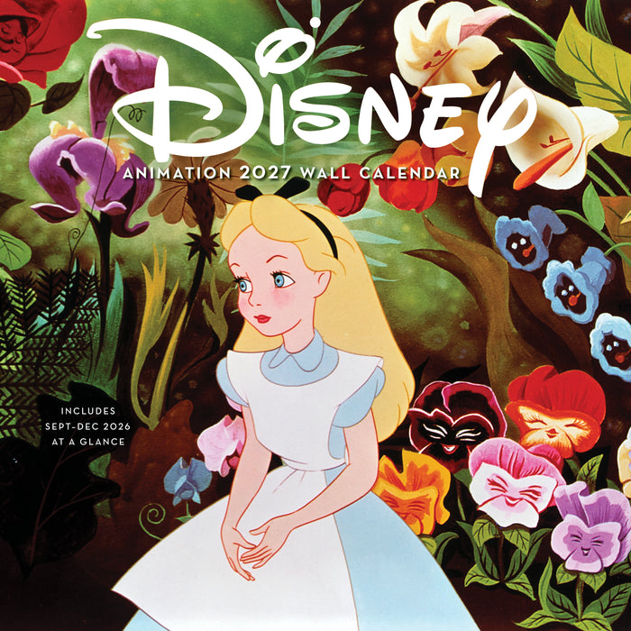 Disney Animation 2027 Square Wall Calendar