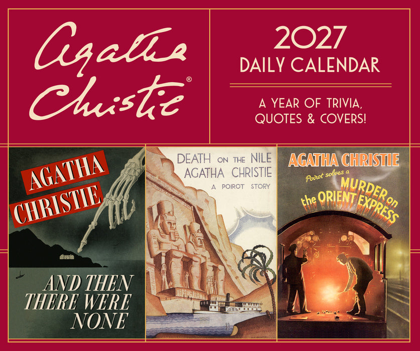 Agatha Christie 2027 Page-A-Day Calendar
