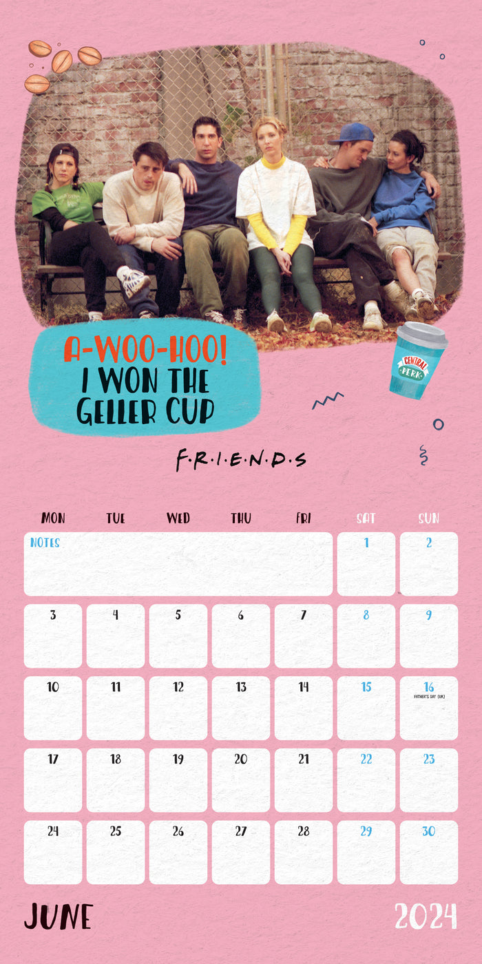 2024 Friends Wall Calendar Calendar Club 2024 Friends Wall Calendar Calendar Club