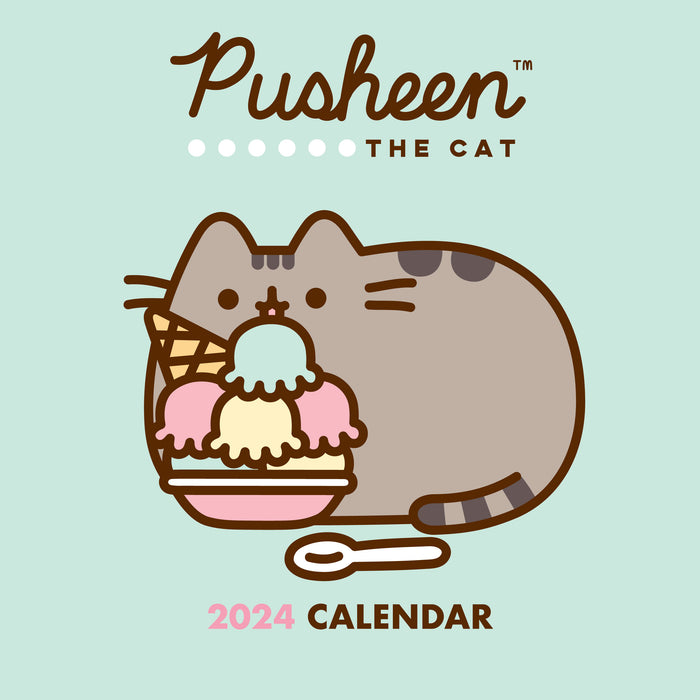 2024 Pusheen Wall Calendar