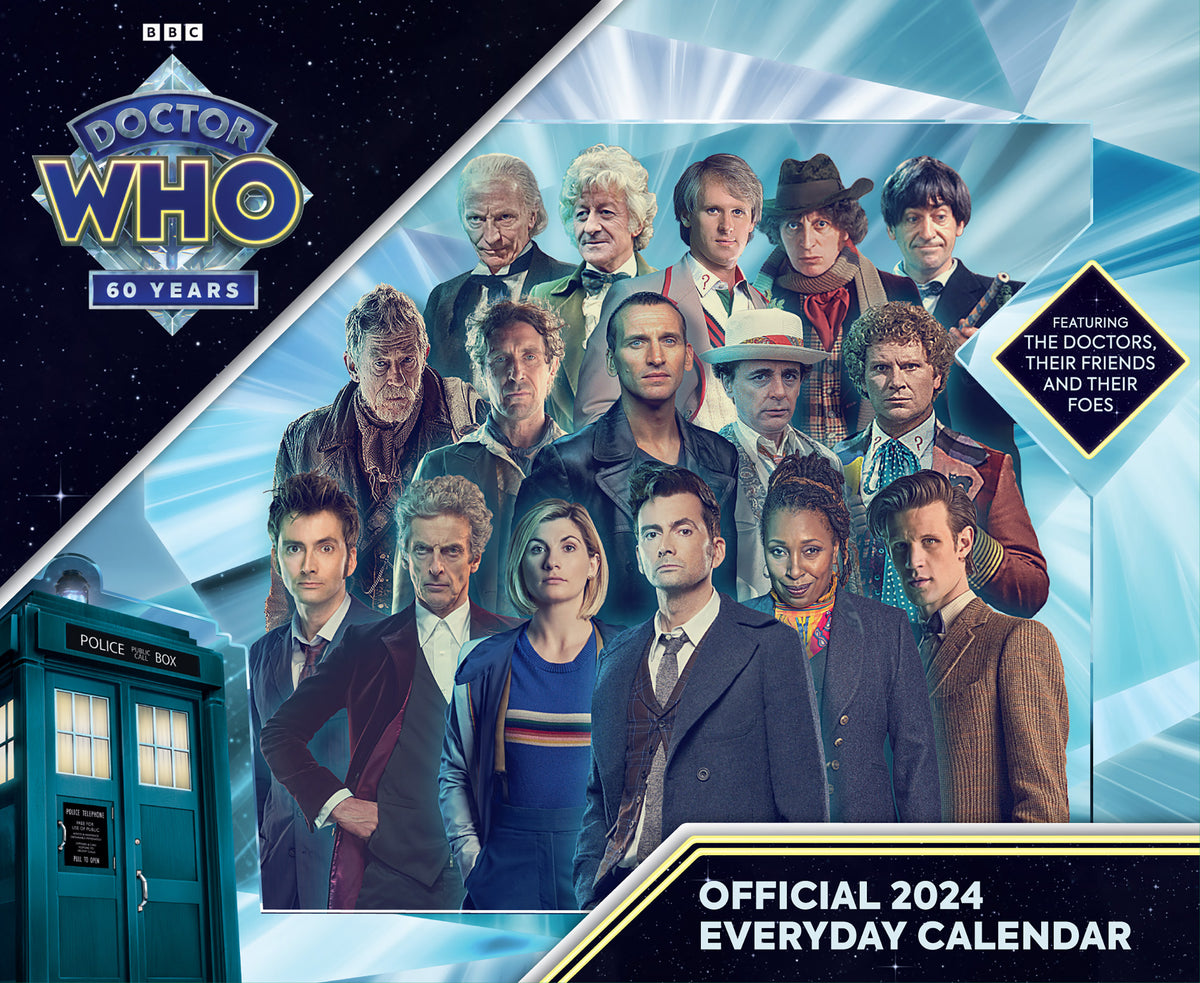 2024 Doctor Who 2024 Boxed Page-A-Day — Calendar Club