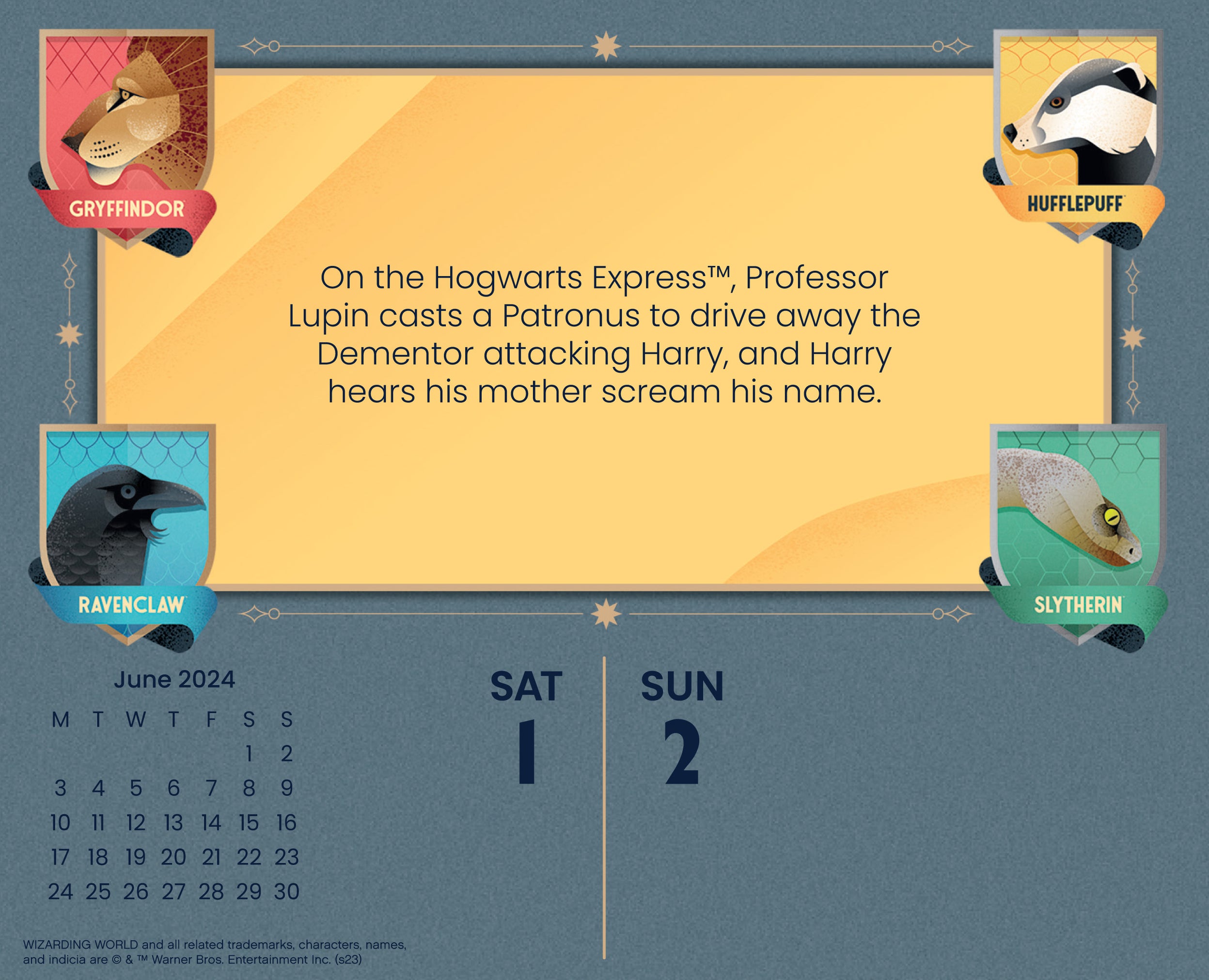 2024 Harry Potter PageADay — Calendar Club