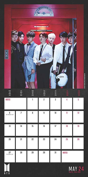 2024 BTS Wall Calendar