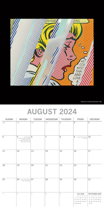 2024 Pop Art Wall Calendar (Online Exclusive)