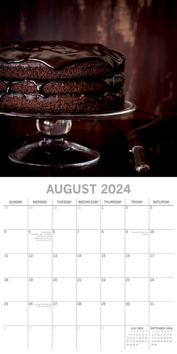 2024 Chocolate Wall Calendar (Online Exclusive)