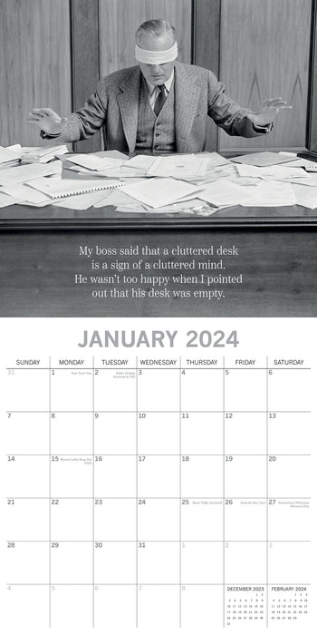 2024 Witty One Liners Wall Calendar (Online Exclusive)
