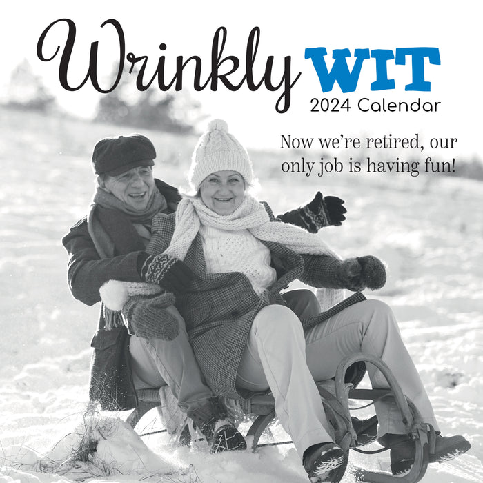 2024 Wrinkly Wit Wall Calendar