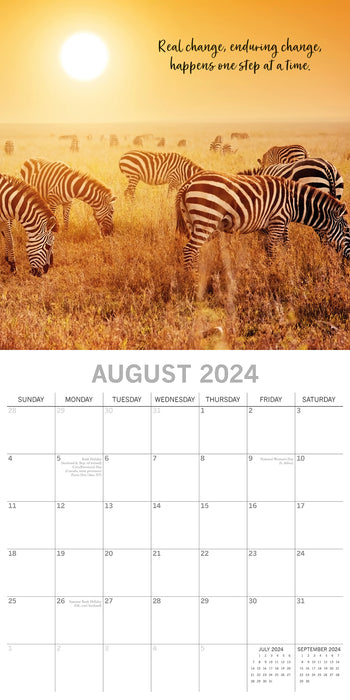 2024 Inspiration Wall Calendar