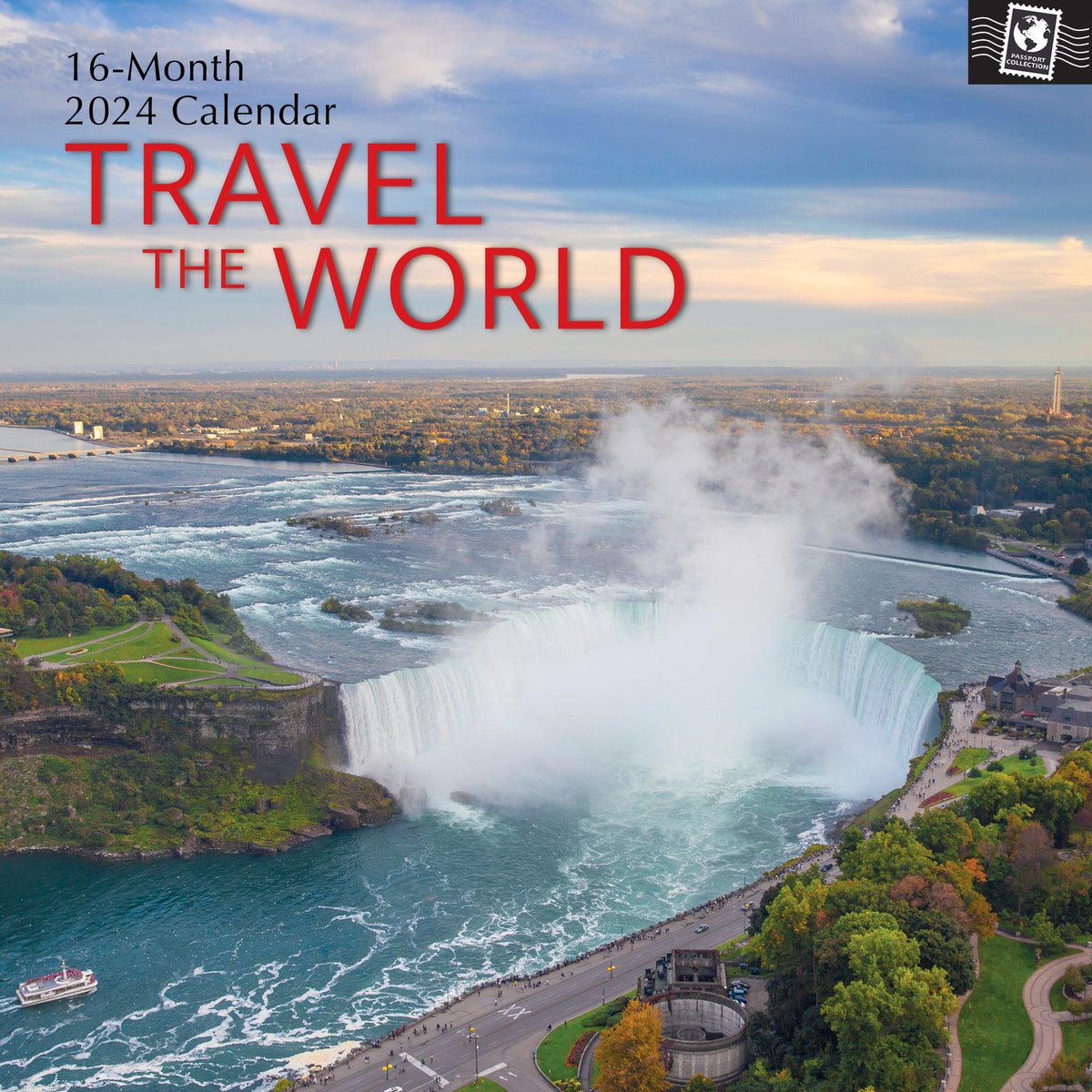 2024 Travel the World Wall Calendar Exclusive) — Calendar Club