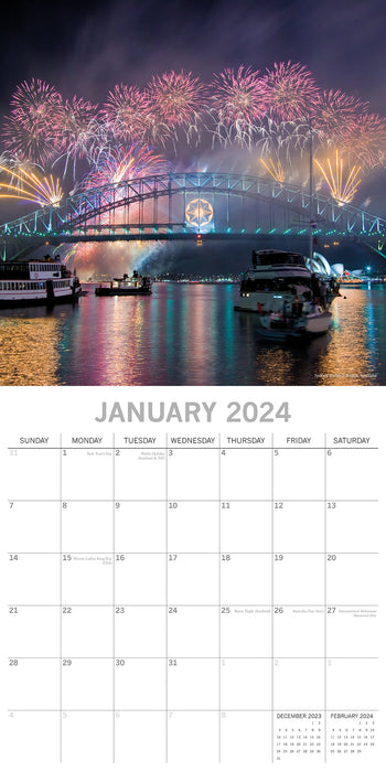 2024 Travel the World Wall Calendar (Online Exclusive)
