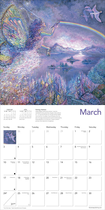 2024 Celestial Journeys Wall Calendar