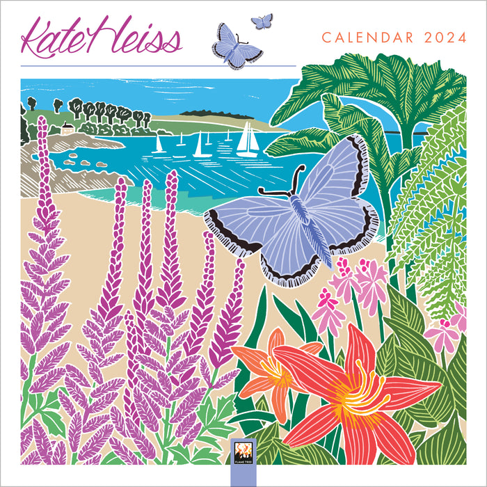 2024 Kate Heiss Wall Calendar