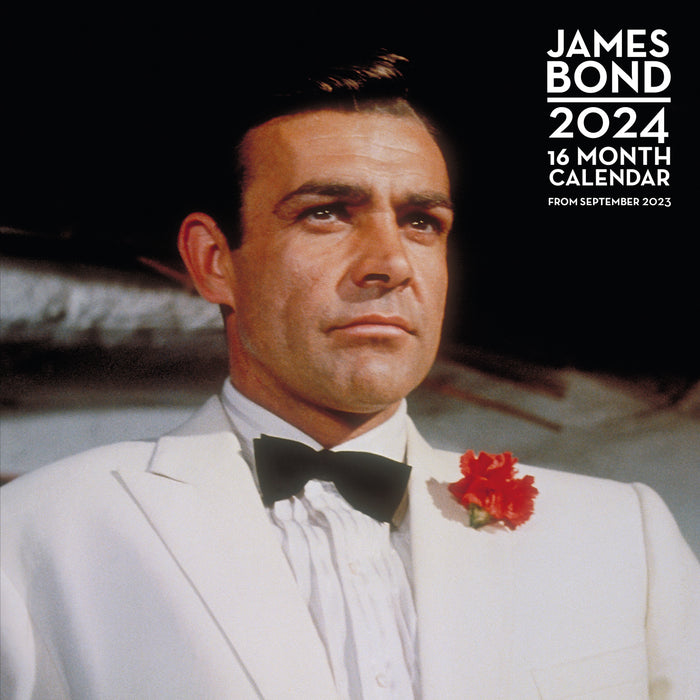 2024 James Bond Wall Calendar