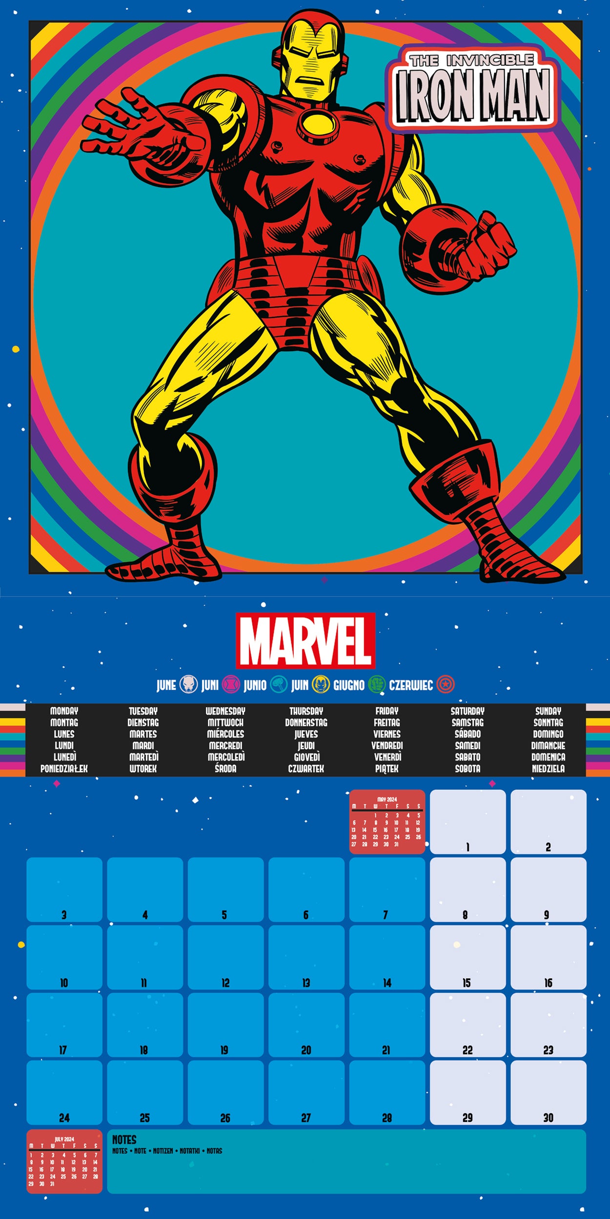 2024 Marvel Comics Wall Calendar — Calendar Club