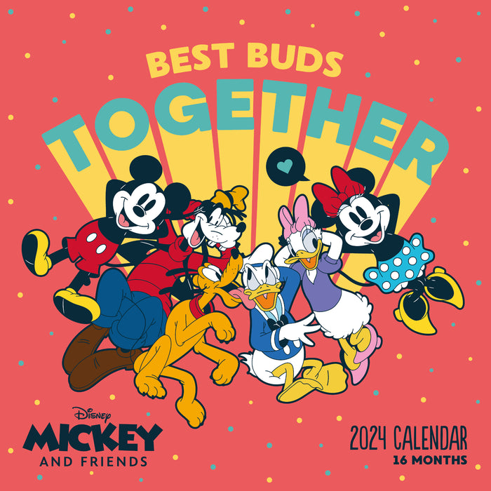 2024 Disney Mickey & Minnie Wall Calendar — Calendar Club