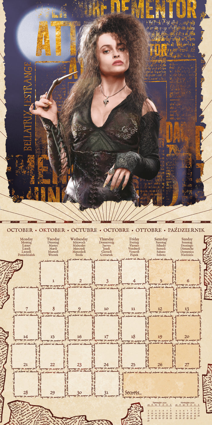 2024 Harry Potter Wall Calendar — Calendar Club