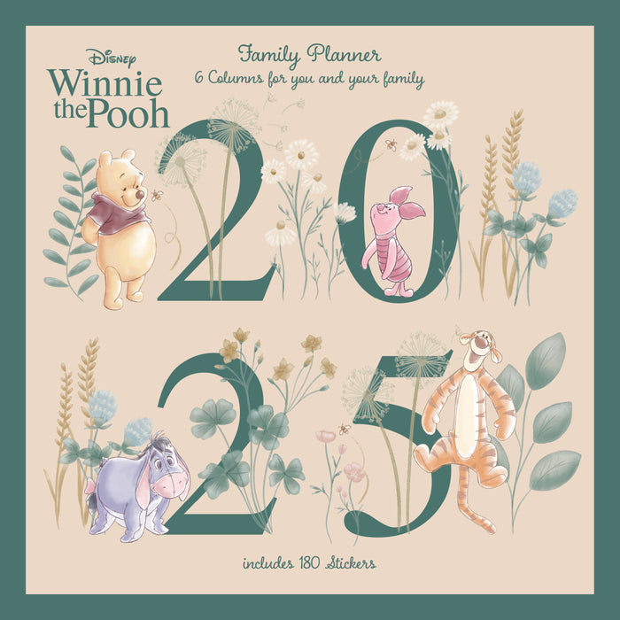 2025 Winnie The Pooh Family Wall Calendar by  Pyramid from Calendar Club