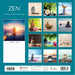 2025 Zen Wall Calendar by  Red Robin Publishing from Calendar Club